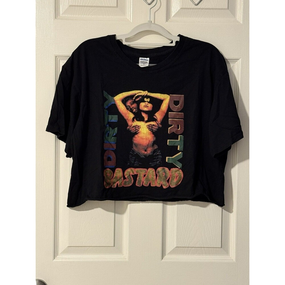 Ol Dirty Bastard ODB Crop Top Size XL Wu Tang Rap Hip Hop Shimmy Ya Vintage